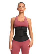 Plus Size Latex Waist Trainer with Zipper – Abdominal Control Fitness Belt